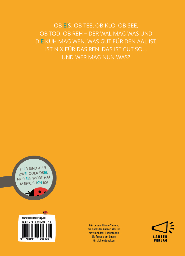 Rückseitencover ICH MAG DAS!