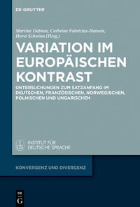 Vorderes Coverbild Variation im europäischen Kontrast