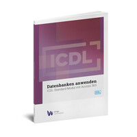 Vorderes Coverbild ICDL Datenbanken anwenden