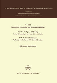 Vorderes Coverbild Lärm und Motivation