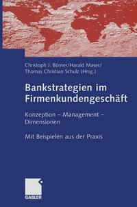 Vorderes Coverbild (hohe Qualität) Bankstrategien im Firmenkundengeschäft