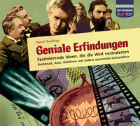 Vorderes Coverbild CD WISSEN Junior - Geniale Erfindungen: Faszinierende Ideen, die die Welt veränderten