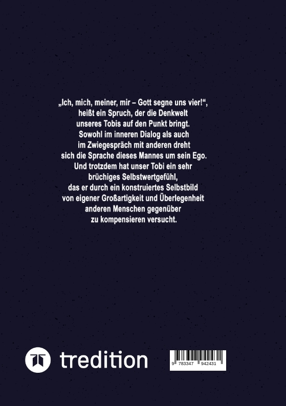 Rückseitencover Mein Name ist Tobi