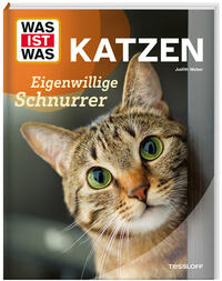 Vorderes Coverbild WAS IST WAS Katzen. Eigenwillige Schnurrer