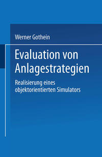 Vorderes Coverbild Evaluation von Anlagestrategien
