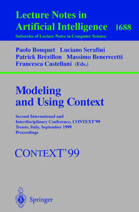 Vorderes Coverbild Modeling and Using Context