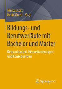 Vorderes Coverbild Bildungs- und Berufsverläufe mit Bachelor und Master