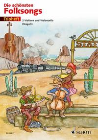 Vorderes Coverbild Die schönsten Folksongs