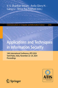 Vorderes Coverbild Applications and Techniques in Information Security