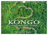 Vorderes Coverbild KONGO - das dunkle Herz Afrikas (Wandkalender 2026 DIN A4 quer), CALVENDO Monatskalender