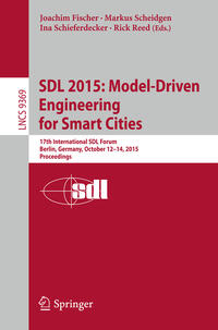 Vorderes Coverbild SDL 2015: Model-Driven Engineering for Smart Cities