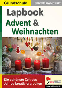 Vorderes Coverbild Lapbook Advent und Weihnachten