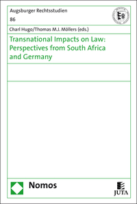 Vorderes Coverbild Transnational Impacts on Law: Perspectives from South Africa and Germany