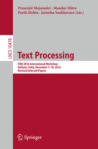 Vorderes Coverbild Text Processing