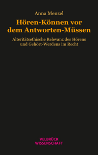 Vorderes Coverbild Hören-Können vor dem Antworten-Müssen