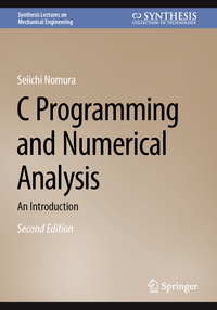 Vorderes Coverbild C Programming and Numerical Analysis