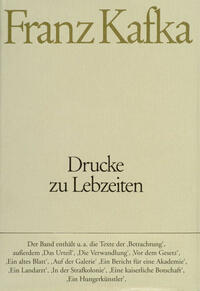 Vorderes Coverbild Drucke zu Lebzeiten