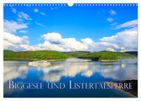 Vorderes Coverbild Biggesee und Listertalsperre (Wandkalender 2026 DIN A3 quer), CALVENDO Monatskalender