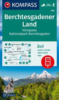 Vorderes Coverbild KOMPASS Wanderkarte 794 Berchtesgadener Land, Königssee, Nationalpark Berchtesgaden 1:25.000