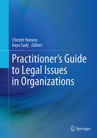 Vorderes Coverbild Practitioner's Guide to Legal Issues in Organizations