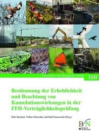 Vorderes Coverbild Bestimmung der Erheblichkeit und Beachtung von Kumulationswirkungen in der FFH - Verträglichkeitsprüfung