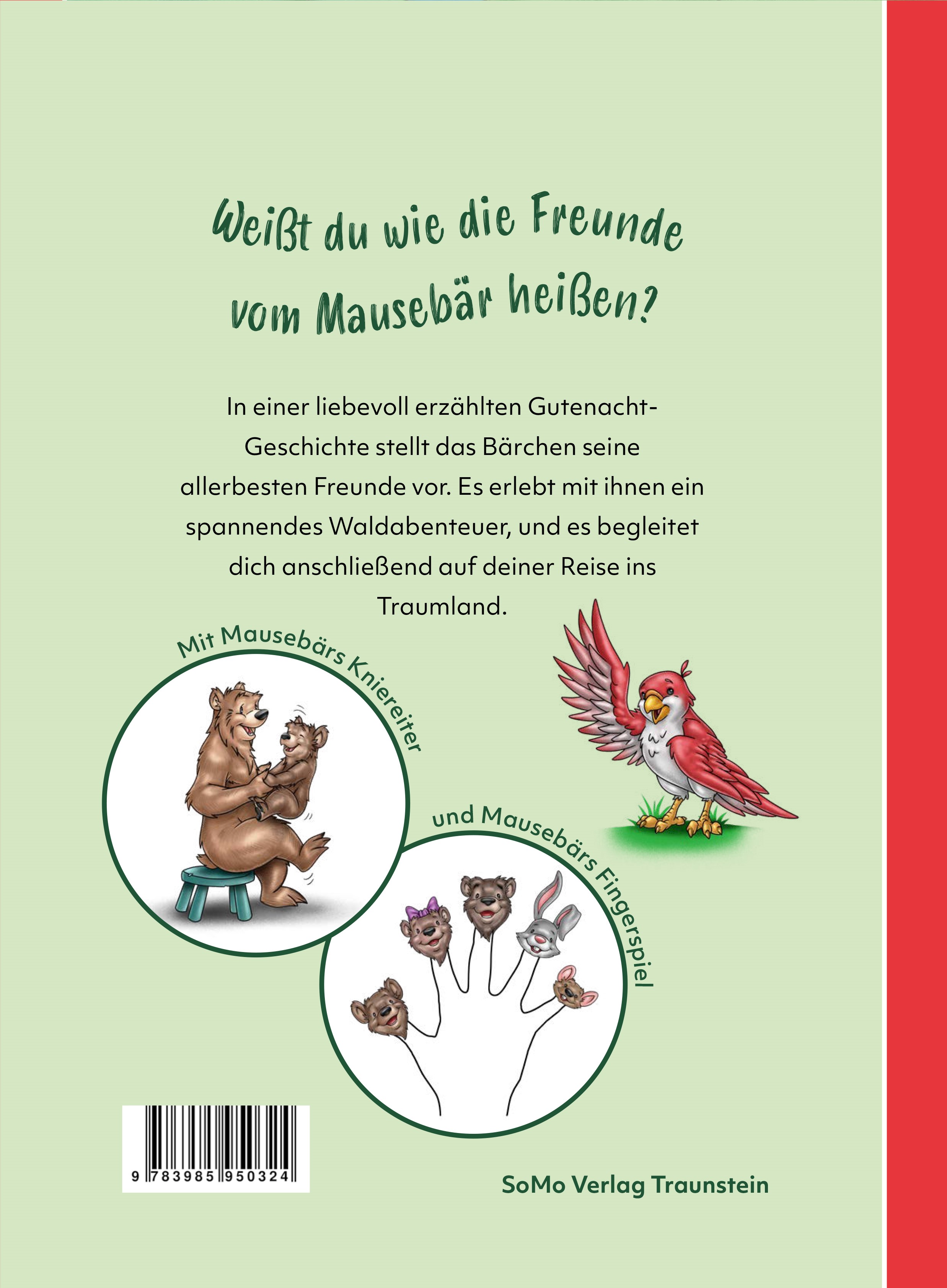 Rückseitencover Mausebärs Waldabenteuer