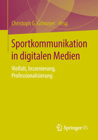Vorderes Coverbild Sportkommunikation in digitalen Medien