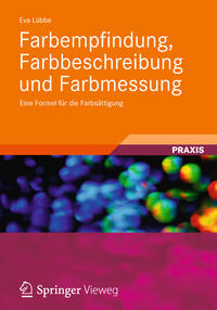 Vorderes Coverbild Farbempfindung, Farbbeschreibung und Farbmessung