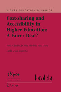 Vorderes Coverbild Cost-sharing and Accessibility in Higher Education: A Fairer Deal?