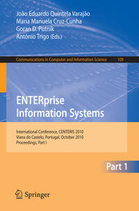 Vorderes Coverbild ENTERprise Information Systems, Part I