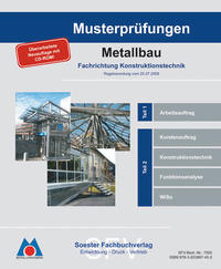 Vorderes Coverbild Musterprüfungsordner Metallbau