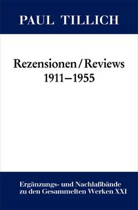 Vorderes Coverbild Rezensionen / Reviews 1911–1955