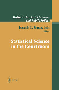 Vorderes Coverbild Statistical Science in the Courtroom