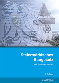 Vorderes Coverbild Steiermärkisches Baugesetz