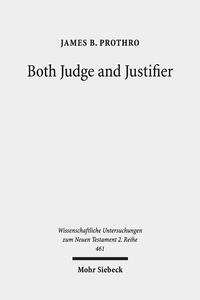 Vorderes Coverbild Both Judge and Justifier