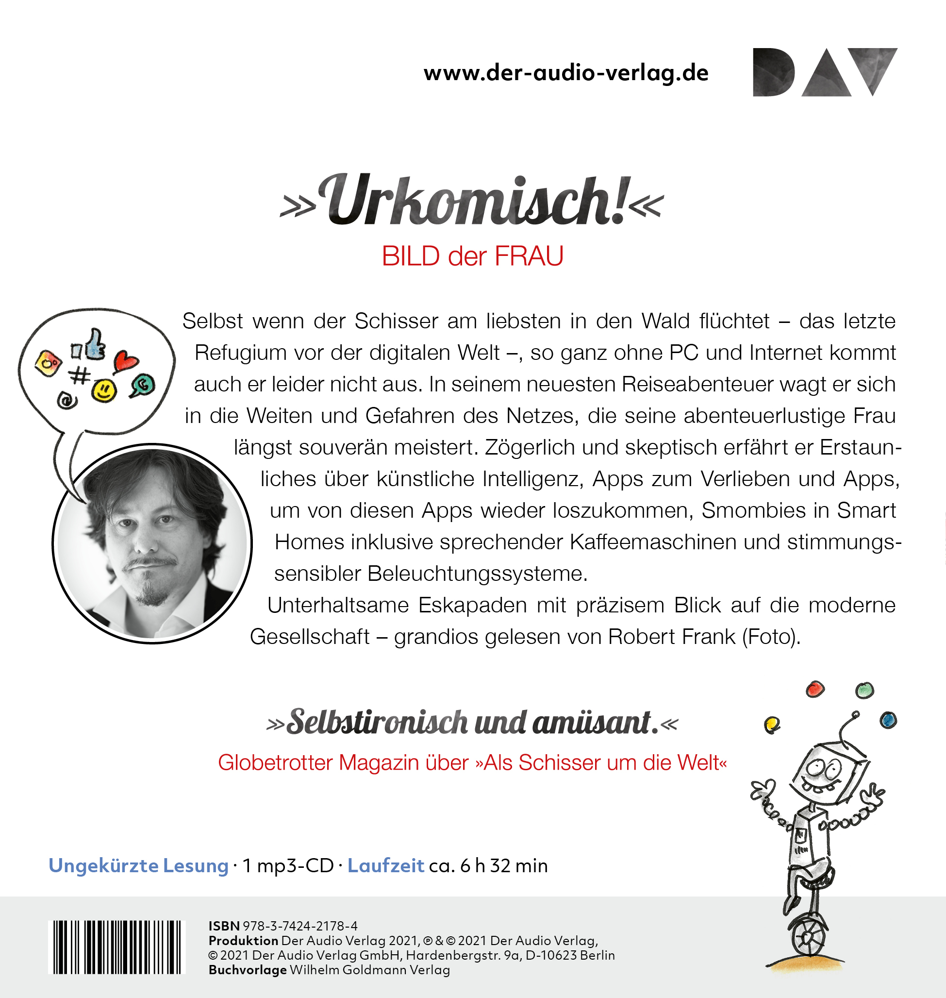 Rückseitencover Als Schisser durchs Netz. Eine Berg- und Digitalfahrt der Gefühle
