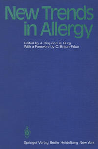 Vorderes Coverbild New Trends in Allergy