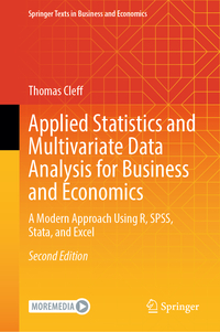 Vorderes Coverbild Applied Statistics and Multivariate Data Analysis for Business and Economics
