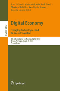 Vorderes Coverbild Digital Economy. Emerging Technologies and Business Innovation
