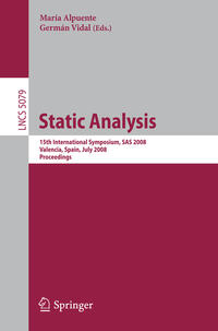 Vorderes Coverbild Static Analysis