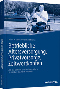 Vorderes Coverbild Betriebliche Altersversorgung, Privatvorsorge, Zeitwertkonten