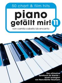 Vorderes Coverbild Piano gefällt mir! 11 - 50 Chart und Film Hits