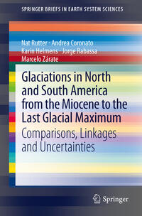 Vorderes Coverbild Glaciations in North and South America from the Miocene to the Last Glacial Maximum