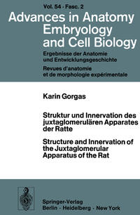 Vorderes Coverbild Struktur und Innervation des juxtaglomerulären Apparates der Ratte / Structure and Innervation of the Juxtaglomerular Apparatus of the Rat