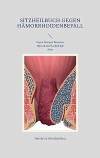 Vorderes Coverbild Sitzheilbuch gegen Hämorrhoidenbefall