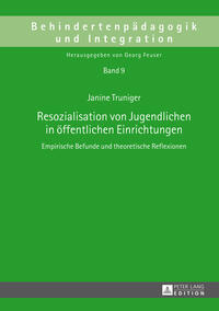 Vorderes Coverbild Resozialisation von Jugendlichen in öffentlichen Einrichtungen
