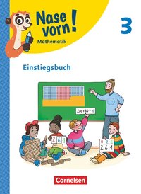 Vorderes Coverbild Nase vorn! - Lehrwerk für Mathematik - Ausgabe 2023 - 3. Schuljahr