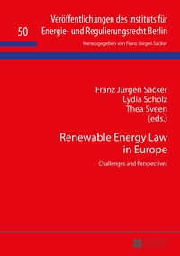 Vorderes Coverbild Renewable Energy Law in Europe