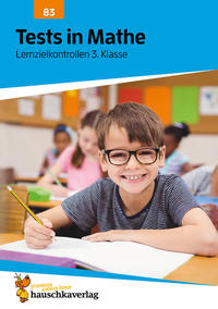 Vorderes Coverbild Übungsheft mit Tests in Mathe 3. Klasse