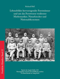 Vorderes Coverbild Lebensbilder hervorragender Forstmänner und um das Forstwesen verdienter Mathematiker, Naturforscher und Nationalökonomen